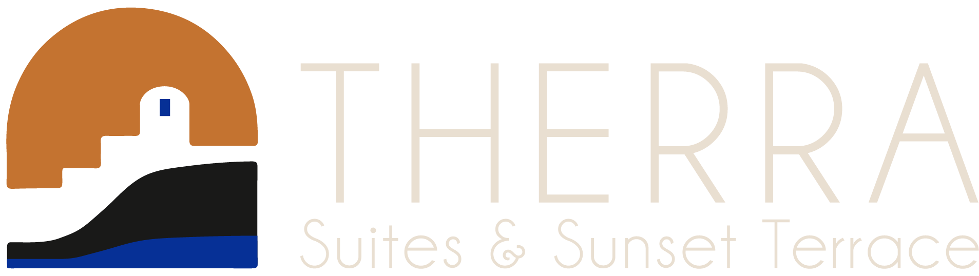 Therra suites and sunset terrace logo